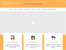 Tablet Screenshot of huntingtoncoc.net